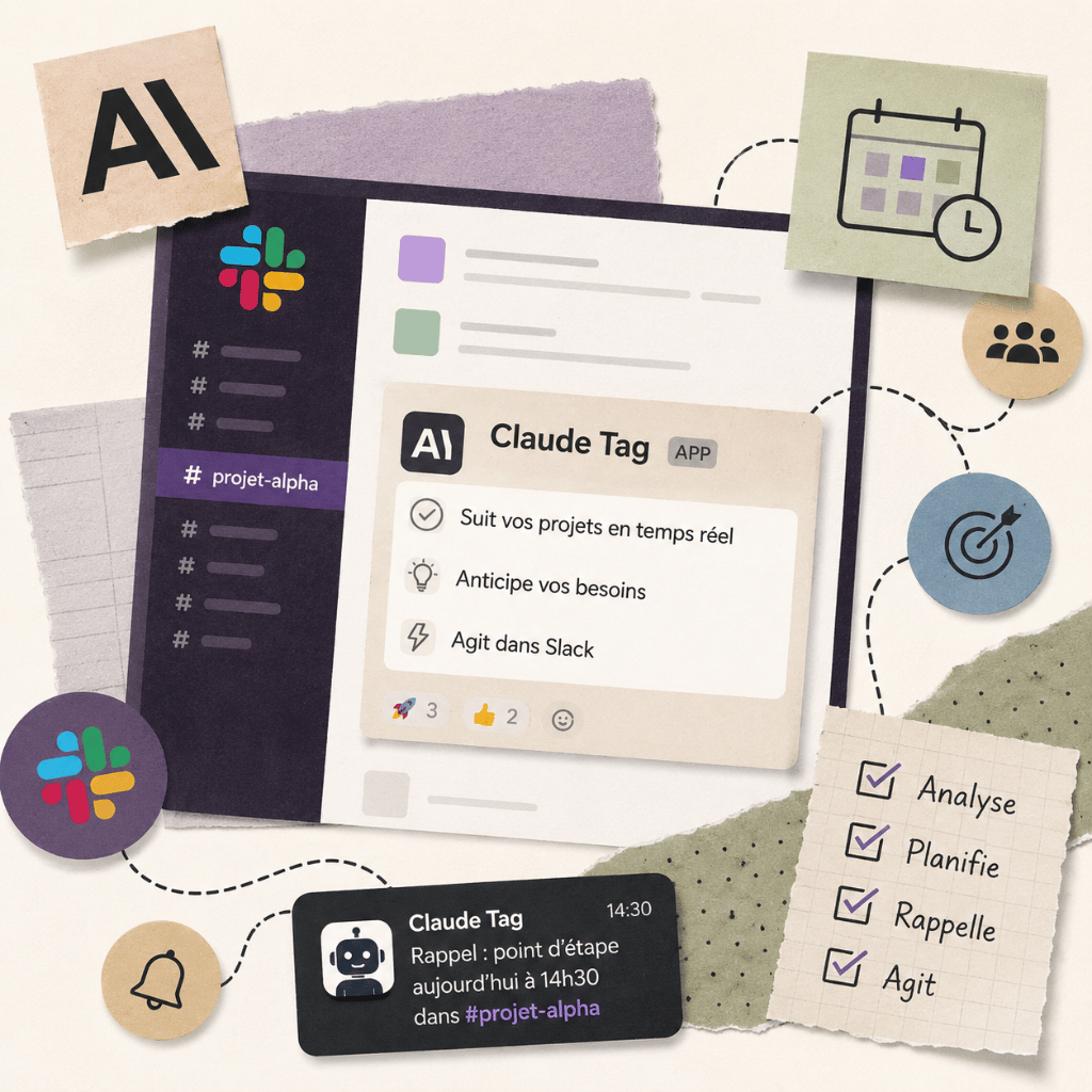 Claude Tag : l’IA qui suit vos projets, anticipe vos besoins et agit dans Slack
