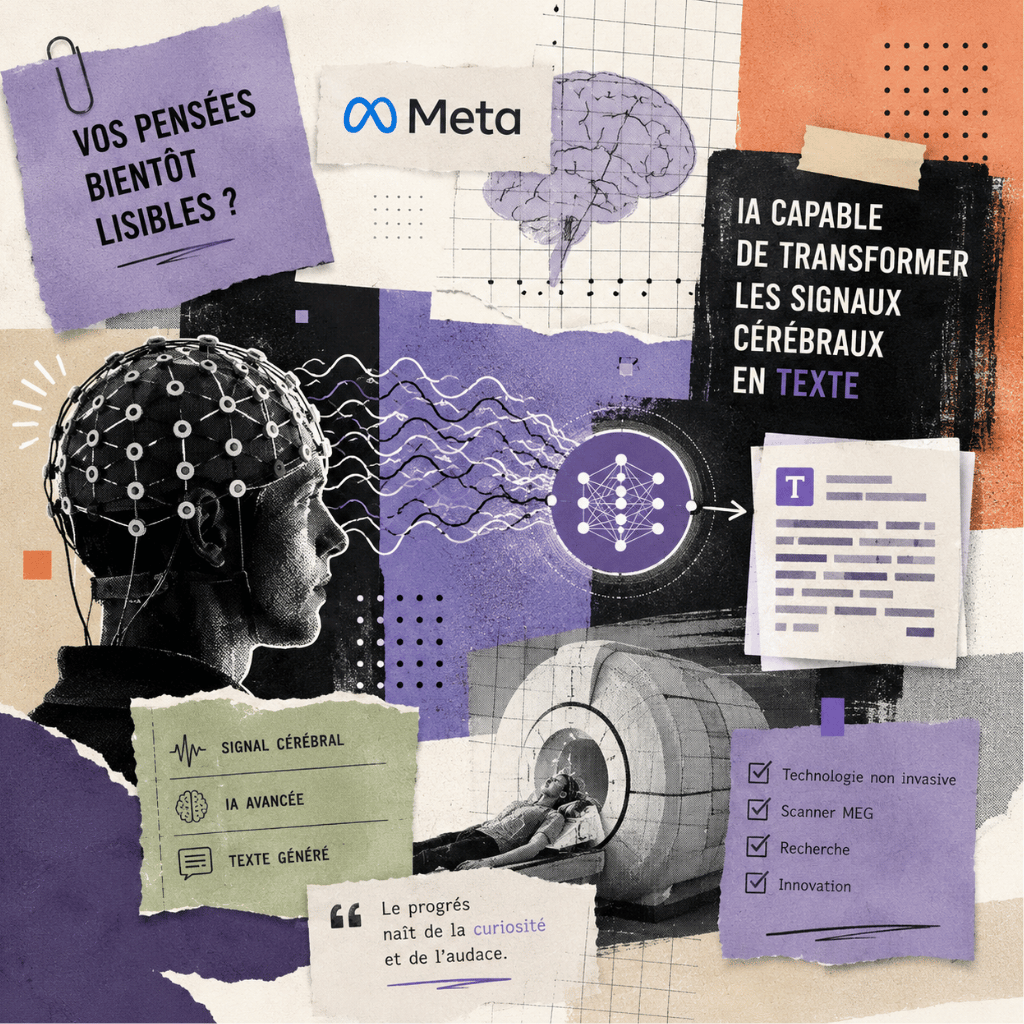 Will Your Thoughts Soon Be Readable? Meta Unveils an AI Capable of Turning Them Into Text