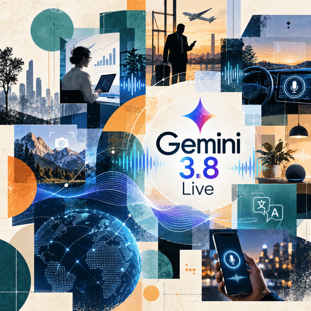 Avec Gemini 3.8 Live, une nouvelle étape pour les assistants vocaux